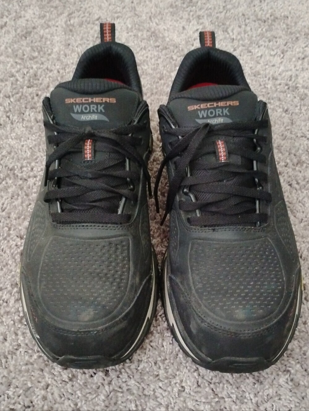 Skechers Work Arch Fit Comp Toe Waterproof Shoes - Men's 12